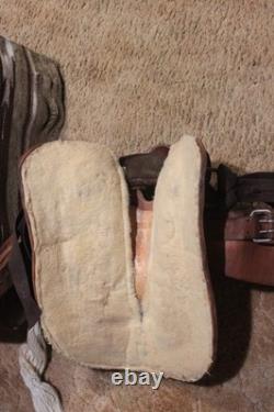 Youth Small Adult Secure Western Saddle, Single D forward rigged