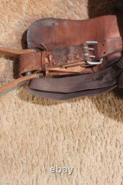 Youth Small Adult Secure Western Saddle, Single D forward rigged