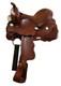 Youth Trail Pleasure Western Saddle With Barbwire Tooling 12 New